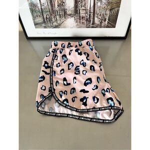 ‎Ideology Pink & Blue 'Limitless' Leopard Shorts